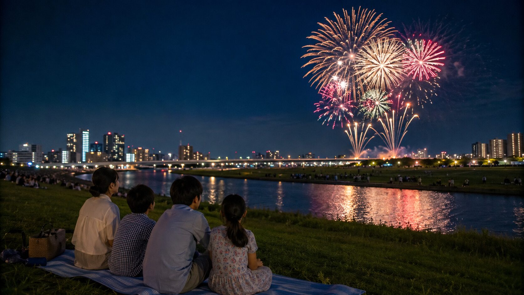 板橋 花火 大会 穴場