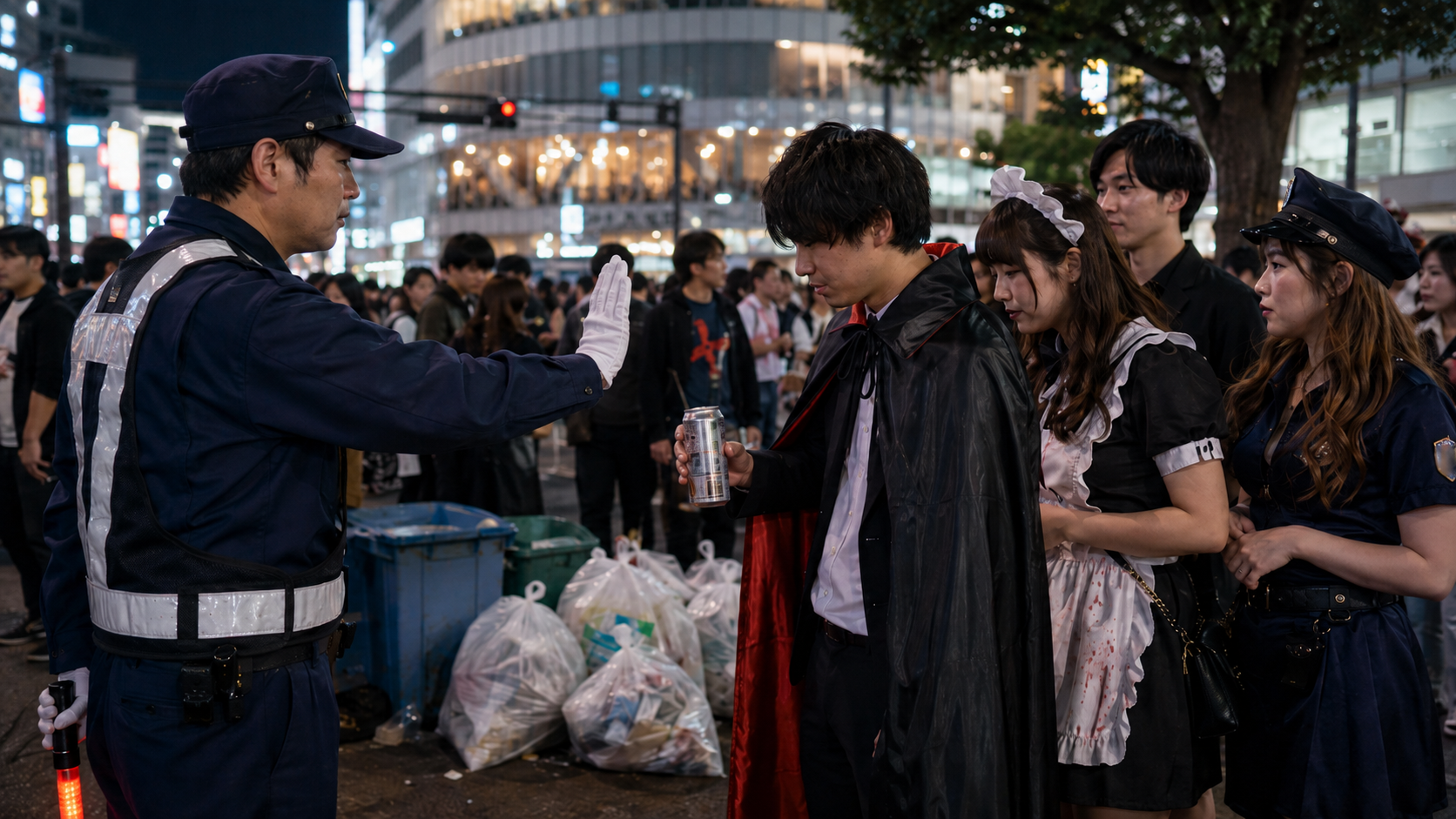 ハロウィン 渋谷 規制
