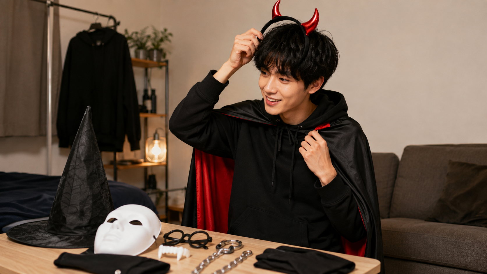 ハロウィン コーデ メンズ