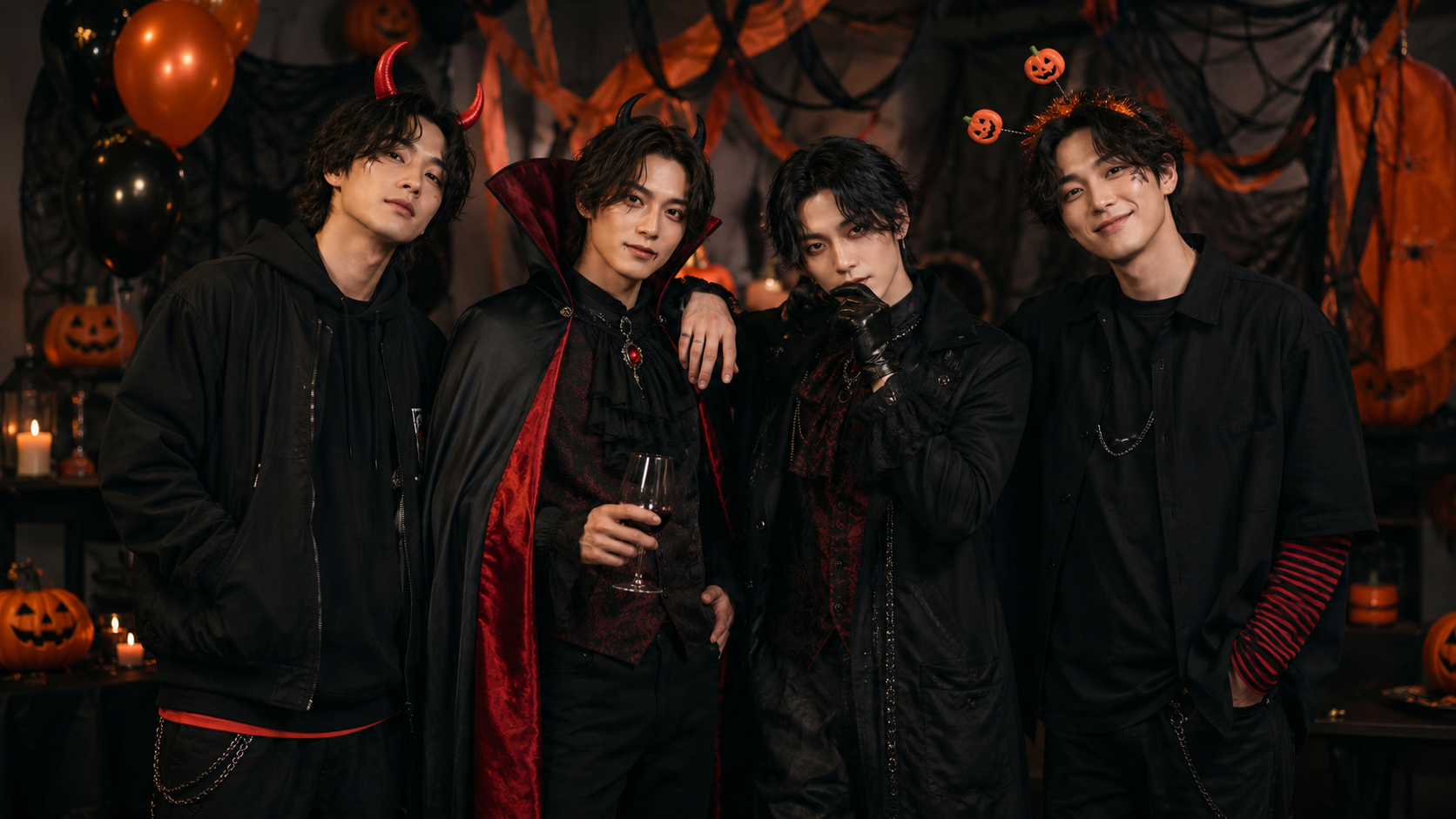 ハロウィン コーデ メンズ