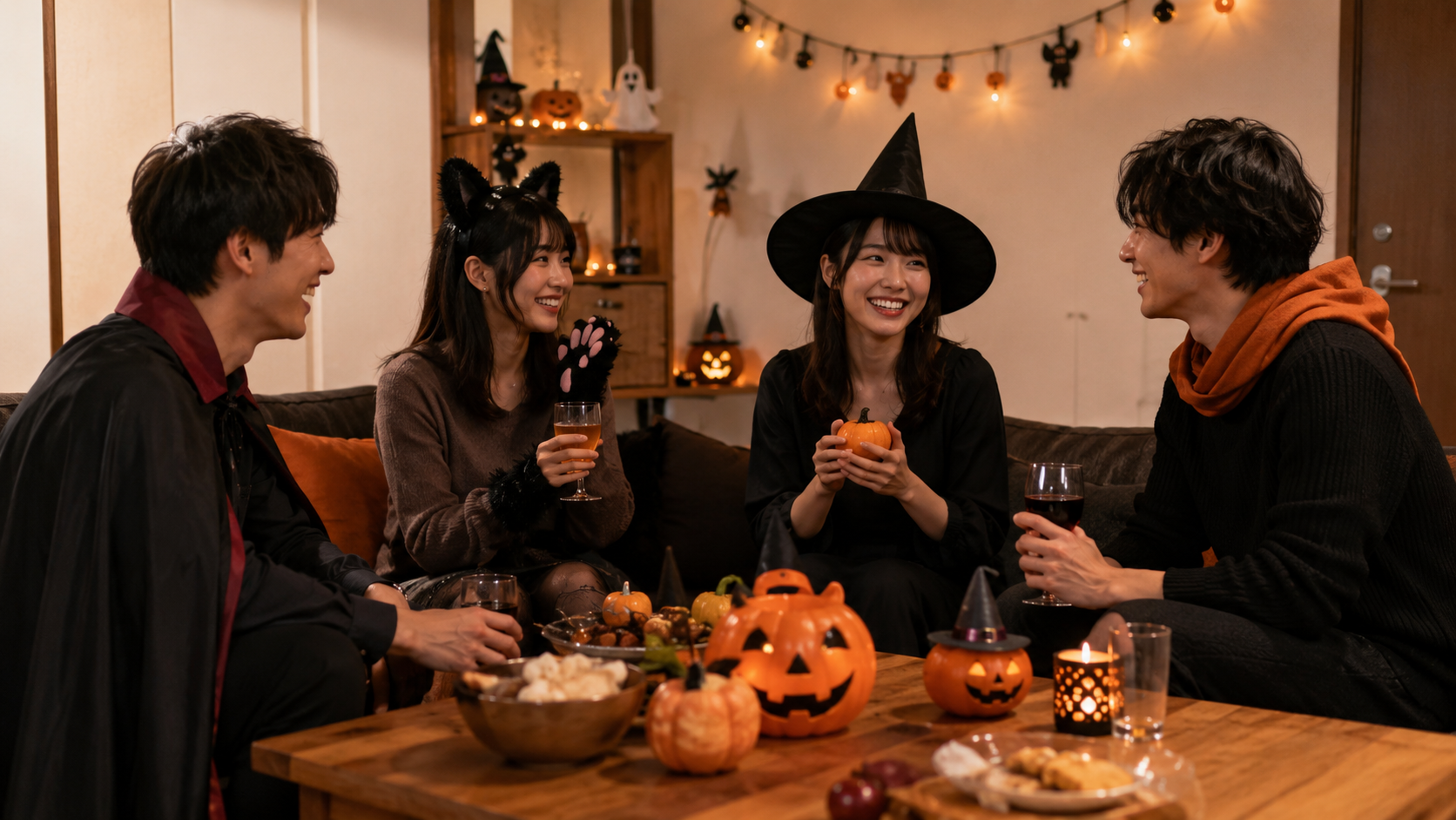 ハロウィン コスプレ 恥ずかしい
