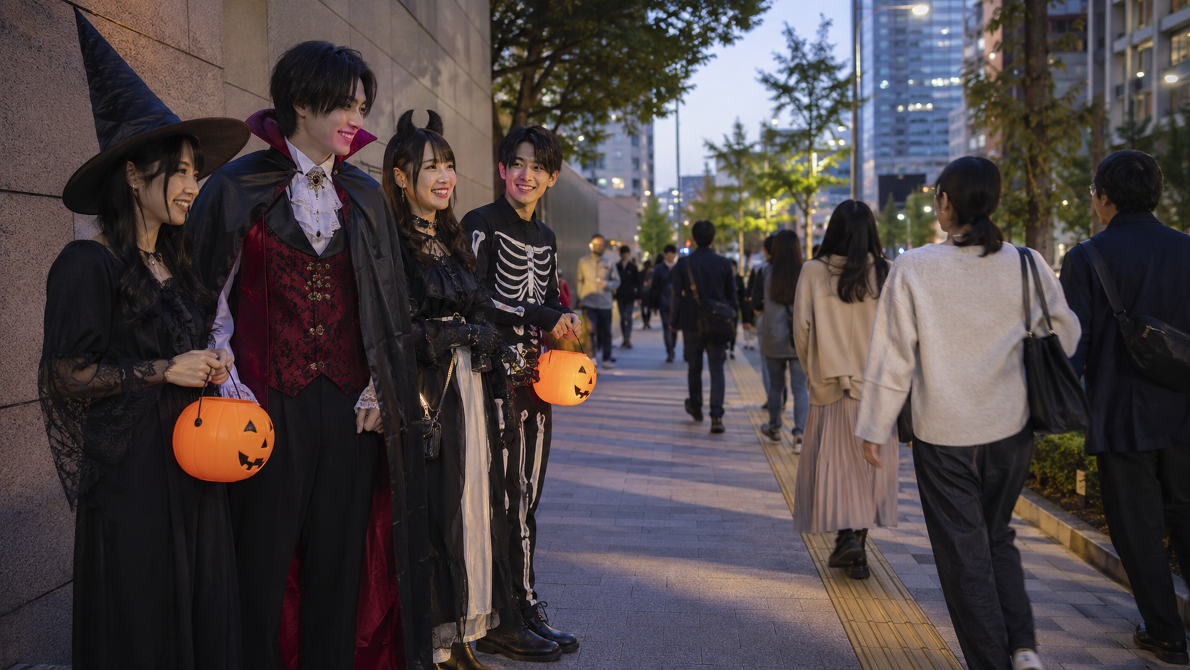 ハロウィン 仮装 迷惑
