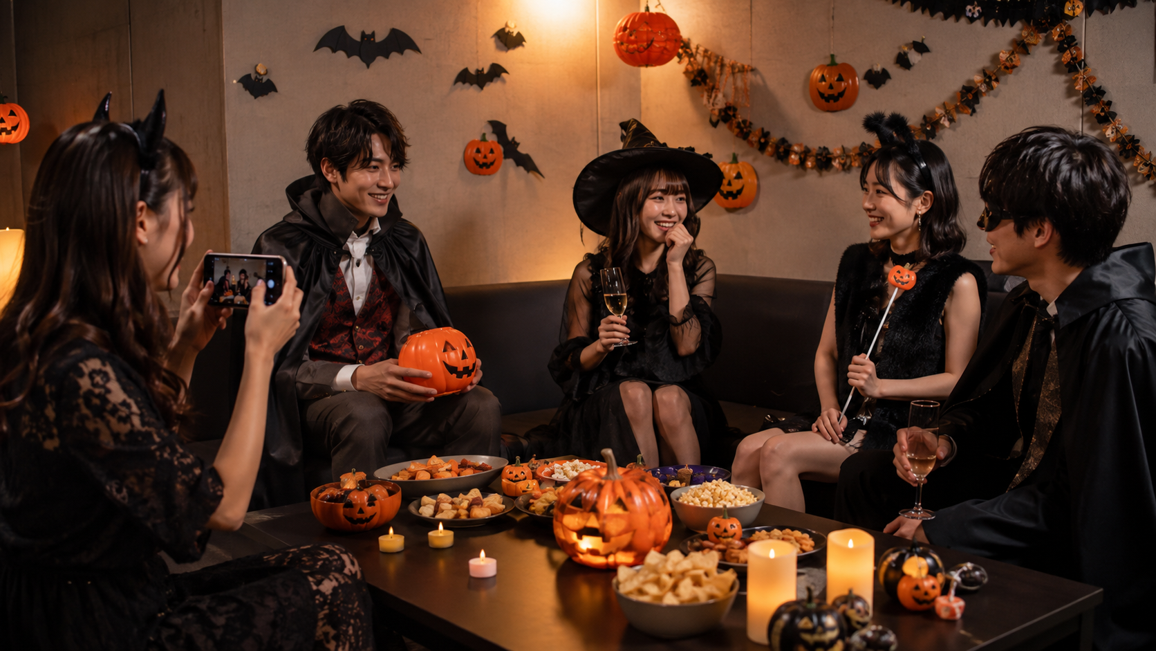 ハロウィン 仮装 田舎