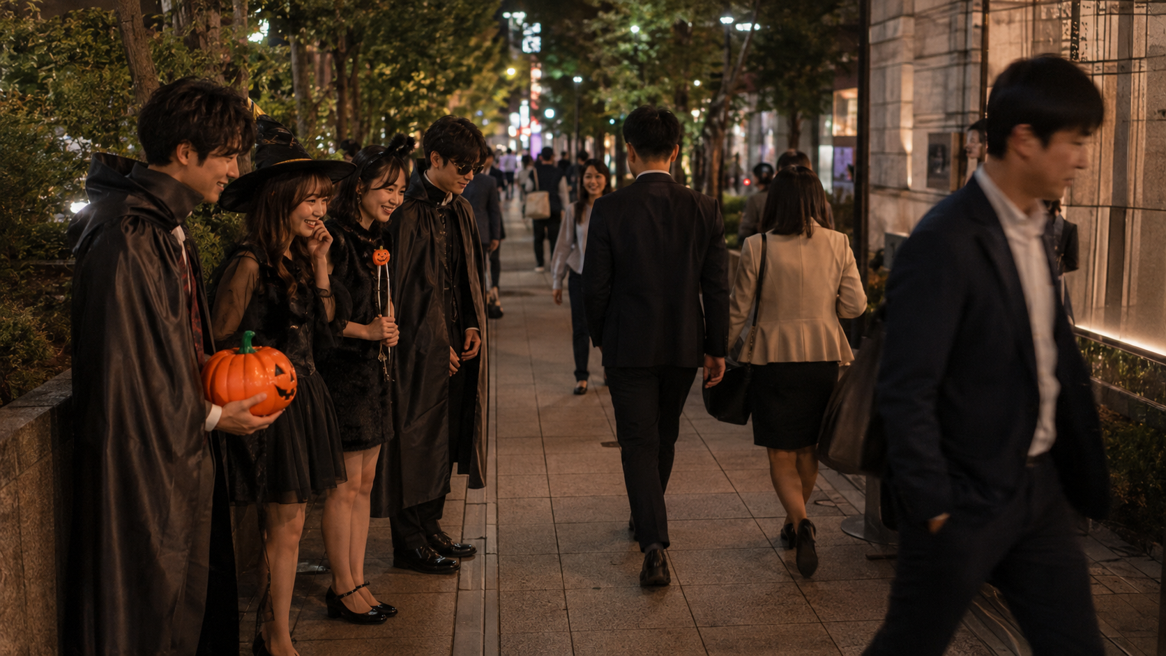 ハロウィン 仮装 迷惑