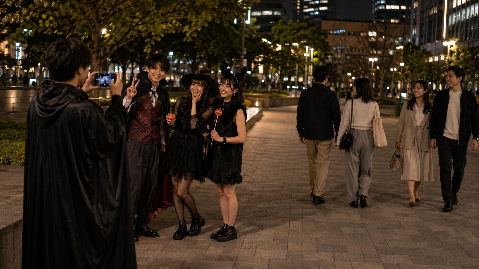 ハロウィン 仮装 迷惑