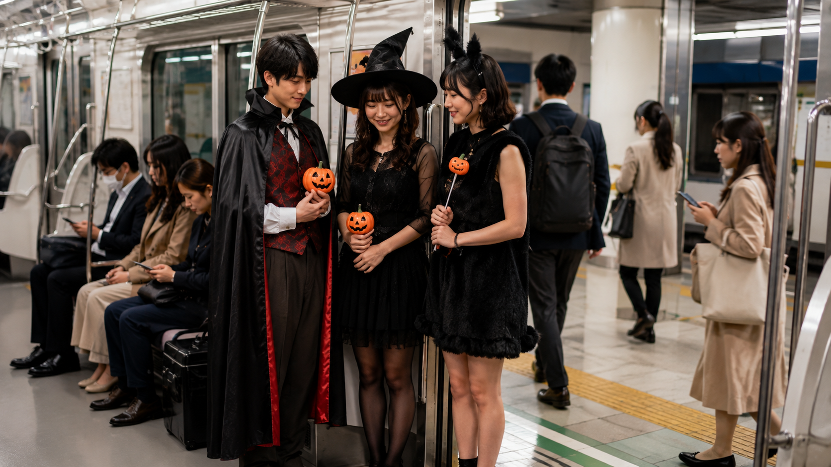 ハロウィン 仮装 迷惑