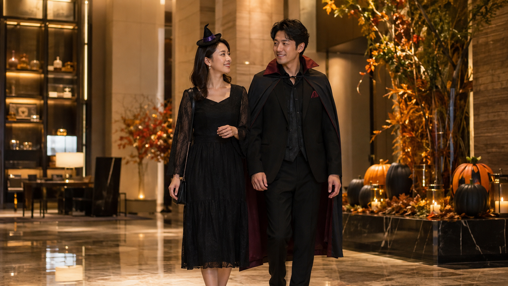 ハロウィン 仮装 浮く