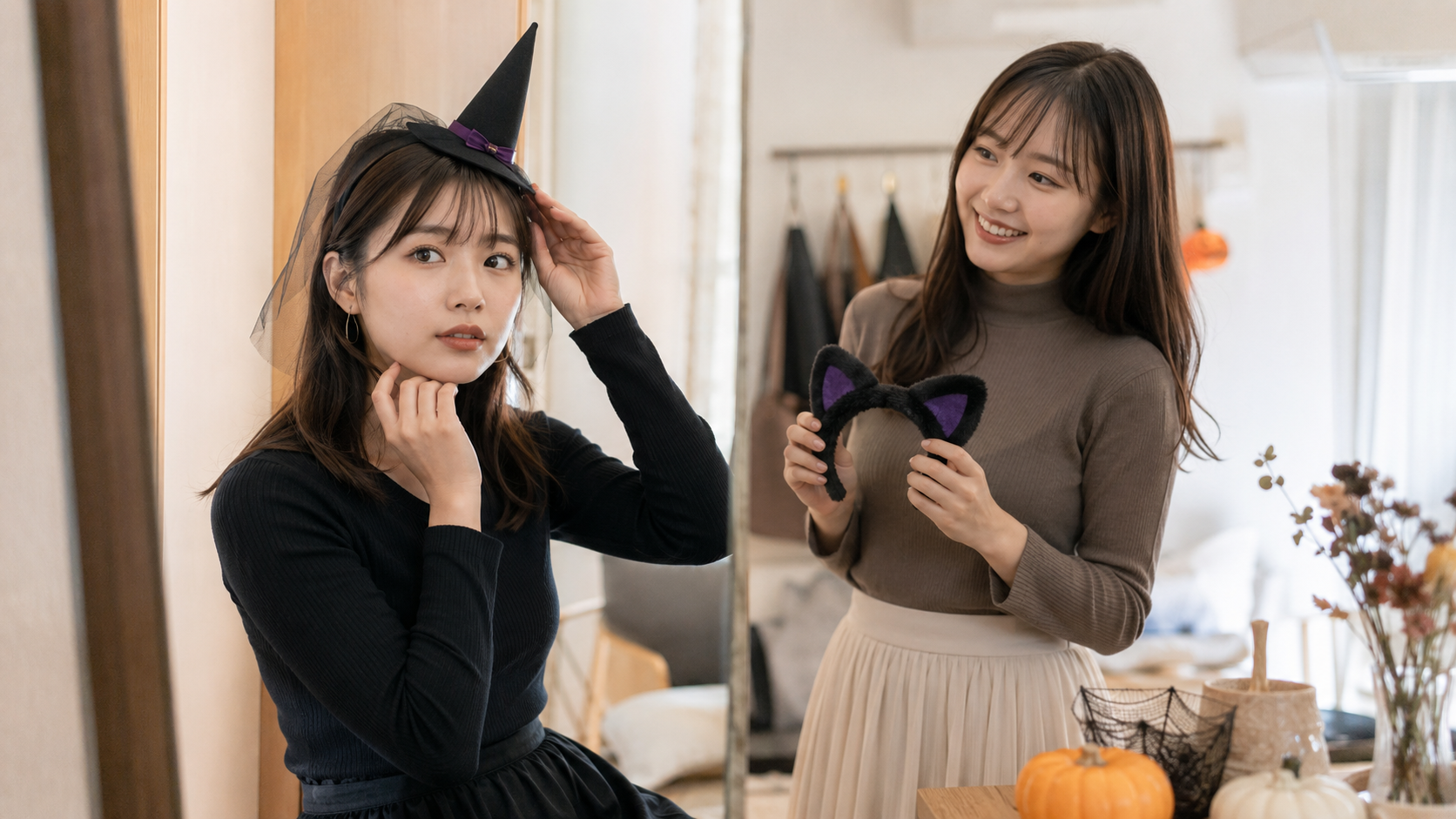 ハロウィン 仮装 浮く