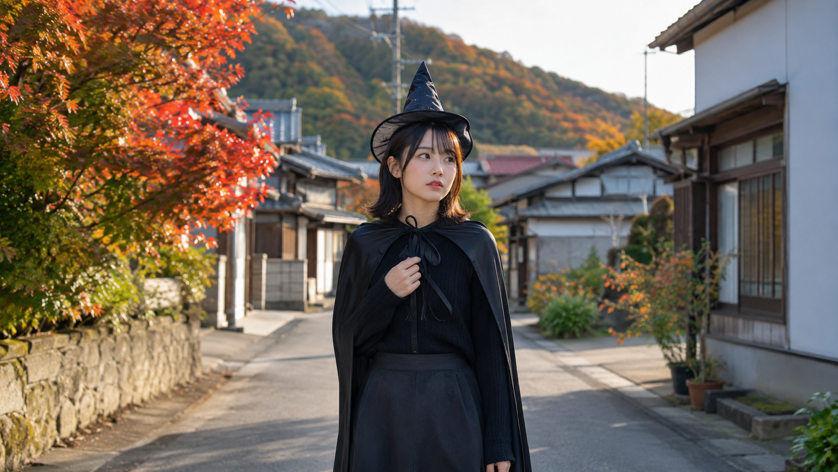 ハロウィン 仮装 田舎