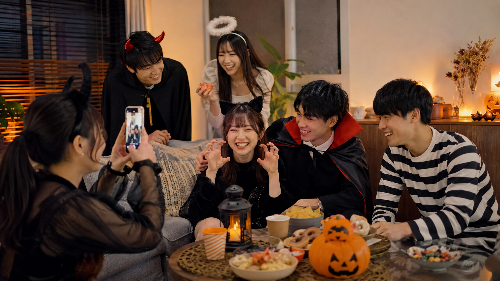 ハロウィン 仮装 田舎