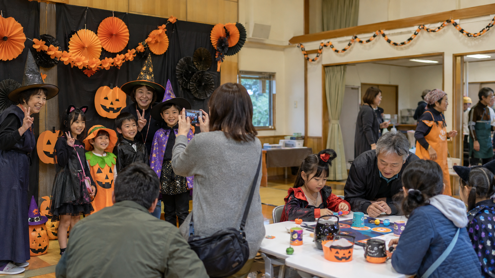 ハロウィン 仮装 田舎