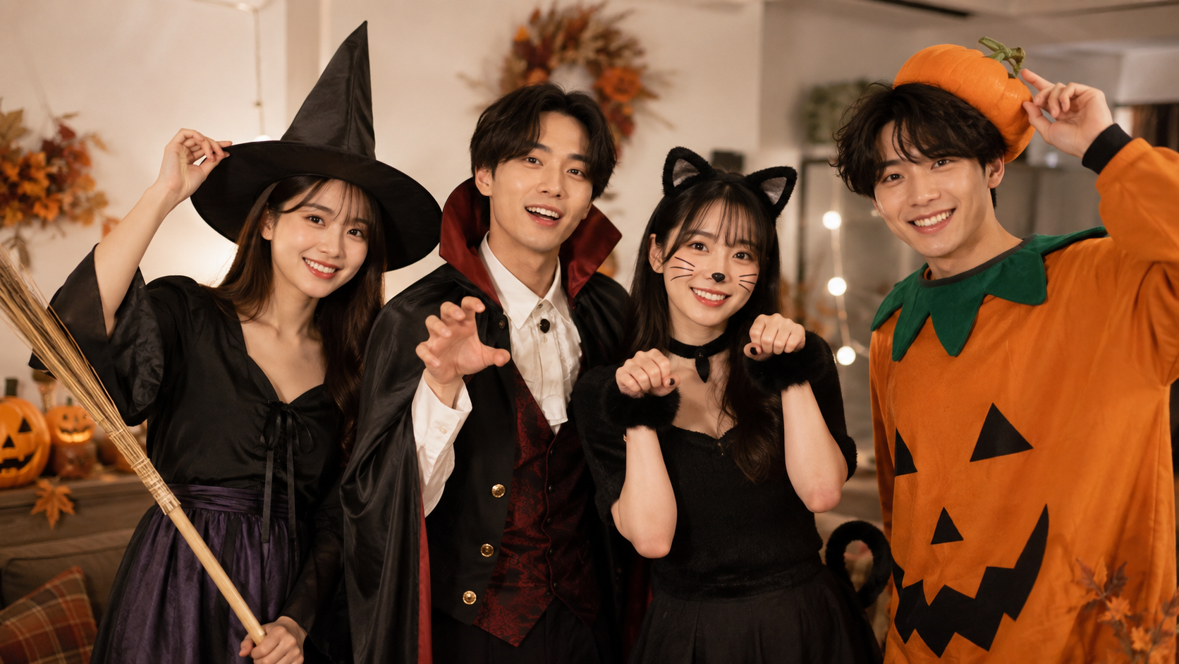 ハロウィン 何着る