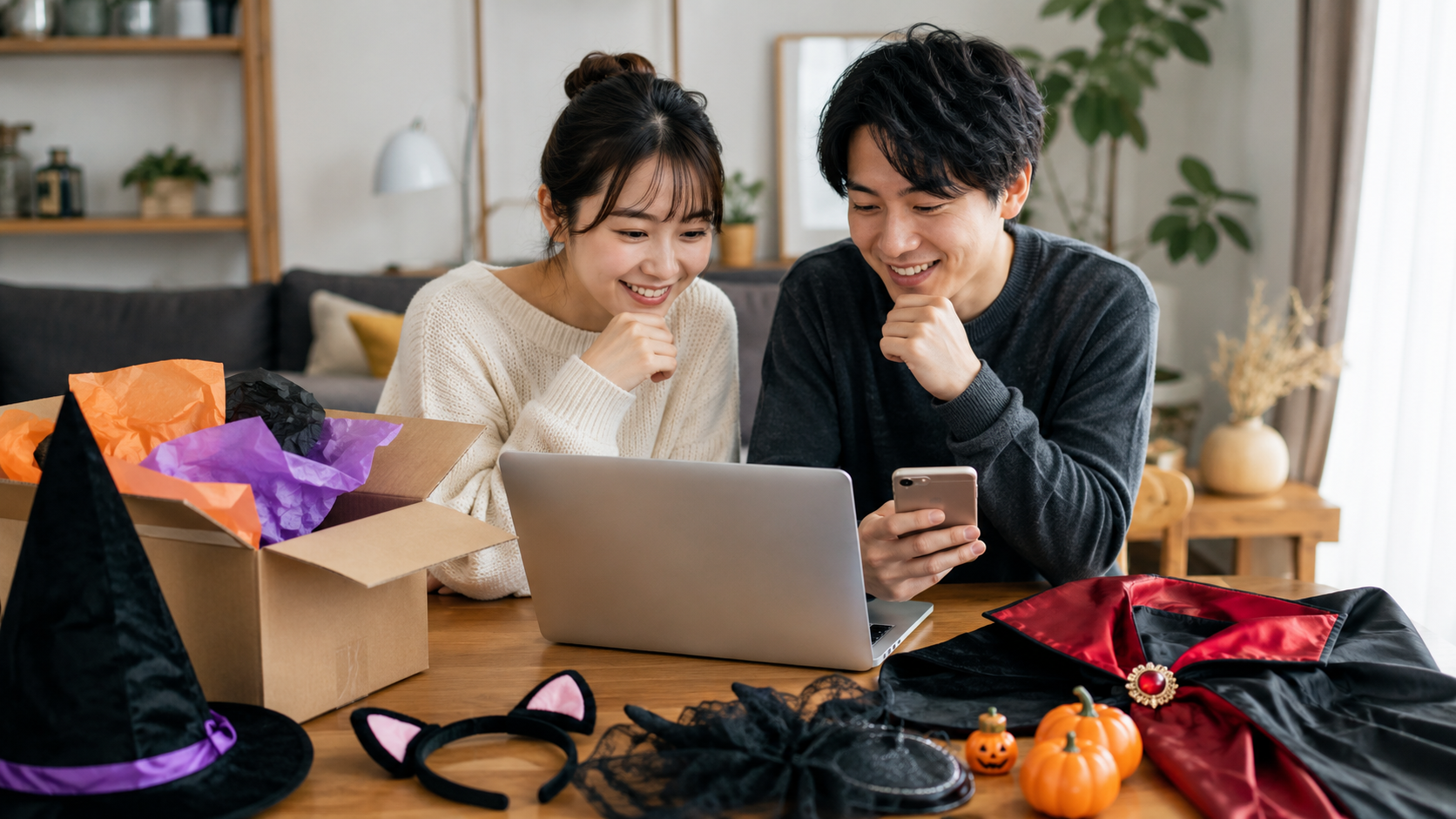ハロウィン 何着る