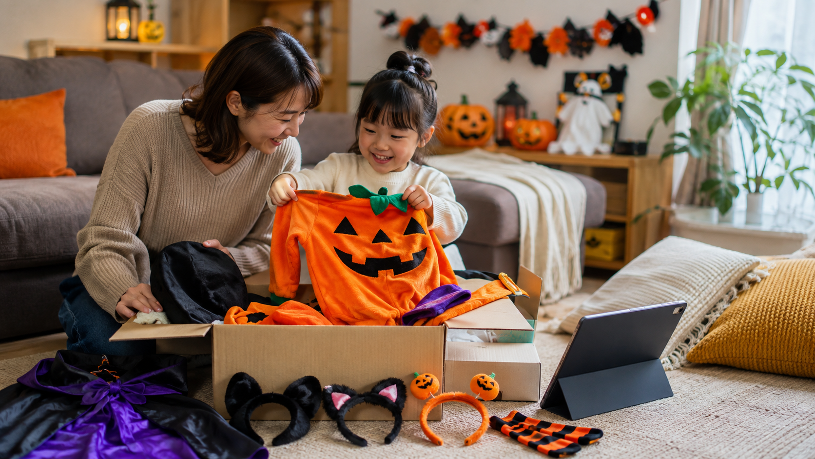 ハロウィン 何着る