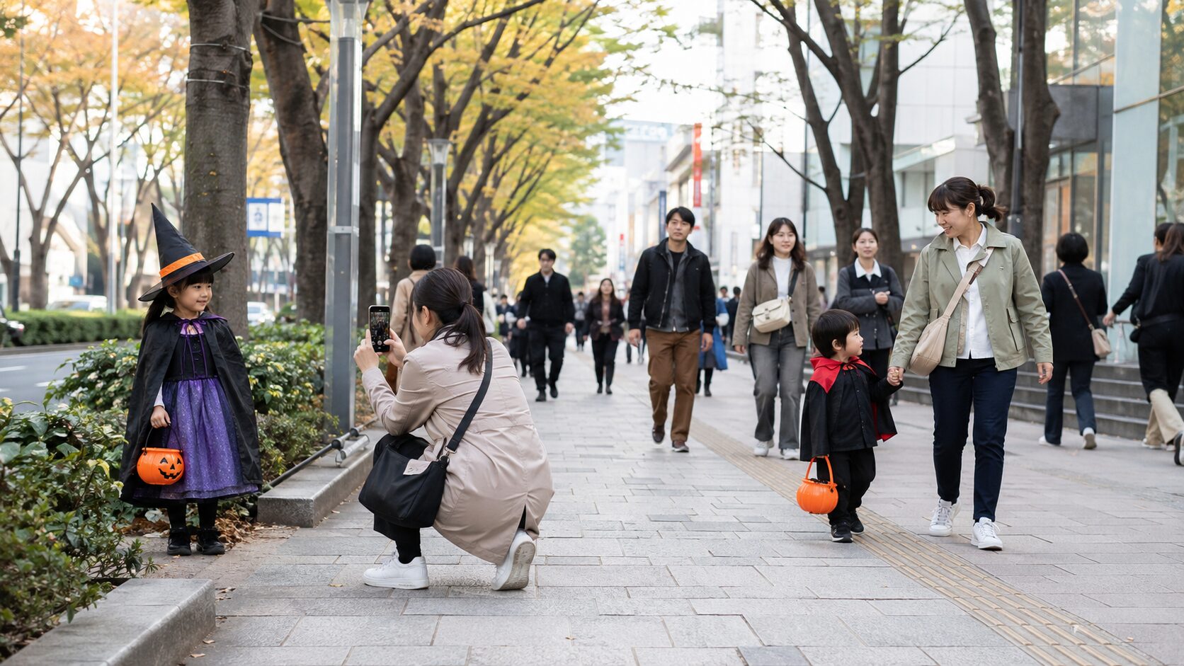 ハロウィン 原宿